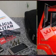 Assaltantes são presos após roubar e atirar em vítimas no trevo da reciclagem