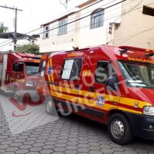 Pedreiro cai de telhado de cinco metros no Fátima