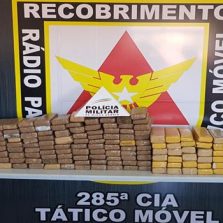 Polícia Militar apreende grande quantidade de drogas em Guidoval