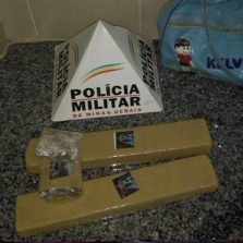 Droga é apreendida no Bom Jesus