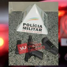 PM de Viçosa recupera arma roubada de policial