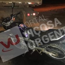 Jovem morre em acidente de moto em Ervália