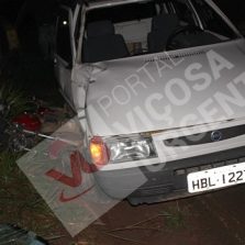 Pista escorregadia provoca acidente na rodovia que liga a São José do Triunfo