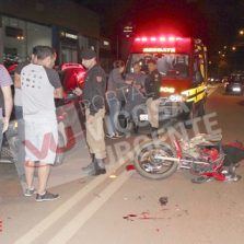 Cachorro provoca acidente no João Brás