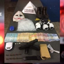 Teixeiras: PM prende suspeitos de tráfico de drogas, roubo e tortura