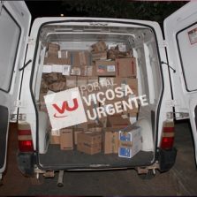PM localiza Fiorino roubada e recupera carga de remédios