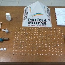 PM Prende suspeito de tráfico de drogas em Rio Casca
