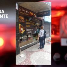 Polícia procura ladrão que usou maçarico para roubar joalheria no Centro
