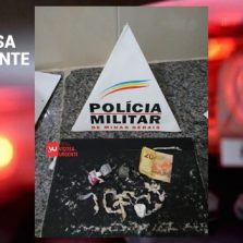 Homem é preso por tráfico de drogas na Grota dos Camilos