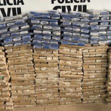 Polícia Civil: quadrilha é presa com uma tonelada de maconha