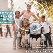 Celebrar o Natal também é ajudar quem não tem o que comer