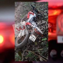 PM de Cajuri recupera motocicleta roubada