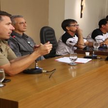 Câmara recebe Major da Policia Militar