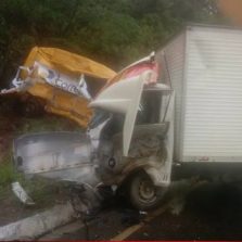 Polícia Rodoviária registra acidente na rodovia Piranga/Lafaiete