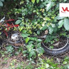 Moto roubada em Viçosa em fevereiro é localizada na cidade de Laranjal