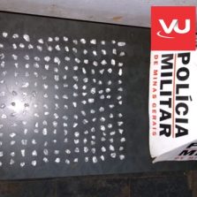 PM apreende 228 pedras de crack no bairro Betânia