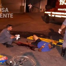 Caminhão de combustível atropela ciclista na Castelo Branco