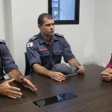 Presidente recebe Bombeiros e APAC