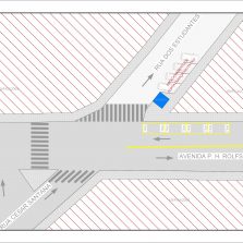 Ponto de táxi da PH Rolfs mudará de lugar