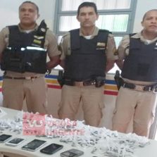 PM prende casal com 485 buchas de maconha em Pedra do Anta.