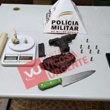 Arma furtada de ex-agente penitenciário em Viçosa, é apreendida em Governador Valadares