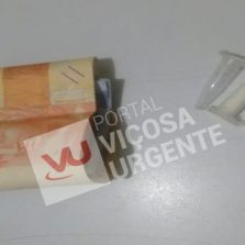Jovem é preso por tráfico de drogas em Cajuri