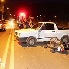 Inabilitado provoca acidente na Br120 em Novo Silvestre