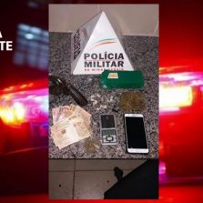 PM apreende arma e drogas no Bom Jesus