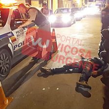 Homem com sintomas de embriaguez é atropelado na Doutor Brito