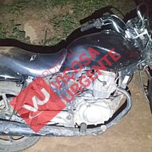 Moto roubada em Coimbra é localizada em Viçosa