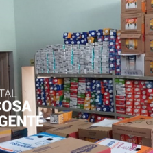 Após campanha, Lar dos Velhinhos recebe mais de dois mil litros de leite