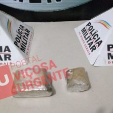 PM apreende droga no bairro Estrelas