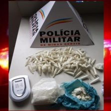 Suspeito é detido com drogas em Ervália