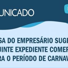 Confira o horário de funcionamento do comercio carnaval