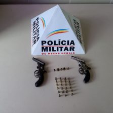 Homem é preso com armas na zona rural de Viçosa
