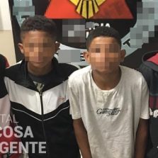 Quatro detidos por roubo de celular no bairro Betânia