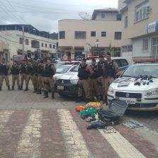 Polícia Militar de Viçosa e Coimbra prende suspeitos com envolvimento em explosão de caixas eletrônico