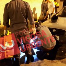Skatista é atropelado por moto no Fátima
