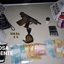 Homem é preso com droga e arma no Sagrada Família