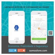 Aplicativo “Livre” chega com tarifas a partir de R$7,50 Nova opção de Mobilidade Urbana com segurança e custo benefício