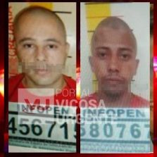 Compartilhe: Dois dos quatro foragidos do presidio de Ervália continuam soltos