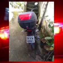 Bandidos roubam motocicleta em Ervália