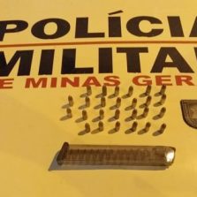 Suspeito é preso com carregador e munições de 9 milímetros no bairro São Sebastião