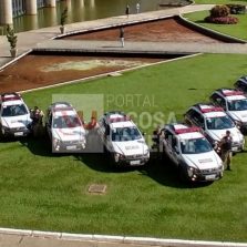 Policia Militar recebe sete novas viaturas para atender Viçosa e região