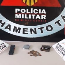 PM apreende drogas no Bela Vista