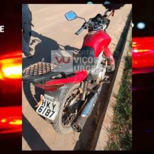 Vigilância: Motocicleta roubada em Ervália é localizada na UFV