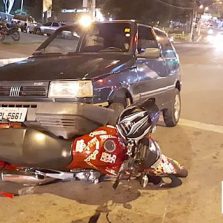 Motorista com sinais de embriaguez provoca acidente na Castelo Branco