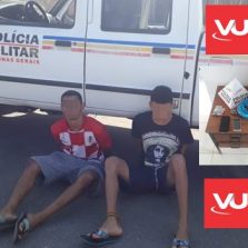 Suspeitos são presos com drogas em Paula Cândido