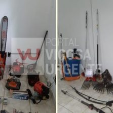 Ervália e Araponga: Polícia Civil realiza operação e recupera materiais roubados