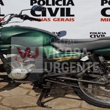 Polícia Civil de Viçosa recupera moto furtada